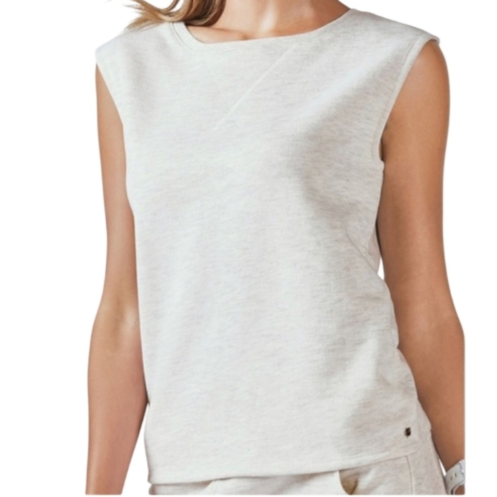 Heather Gray Fabletics Anne Top Sz Xxl Nwt